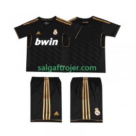 Real Madrid 2011 2012 Fodboldtrøjer Børn Retro Udebanesæt Kort ærmer